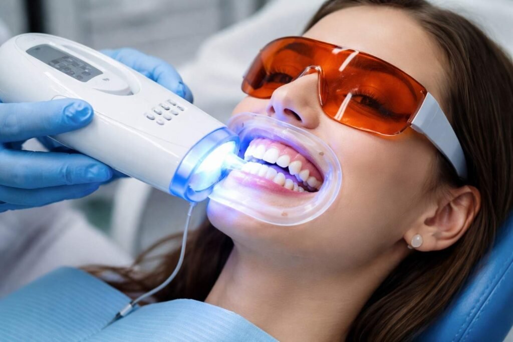 teeth whitening at home
